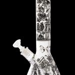 Smoke Cartel Glow in the Dark Egyptian Deities Water Pipe