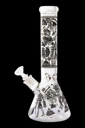 Smoke Cartel Glow in the Dark Egyptian Deities Water Pipe