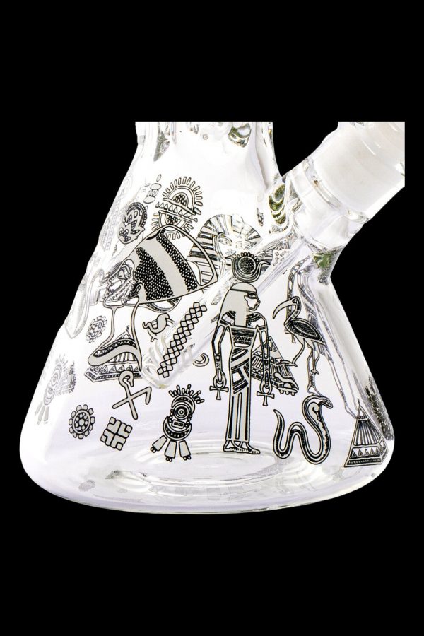 Smoke Cartel Glow in the Dark Egyptian Deities Water Pipe