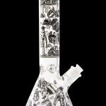 Smoke Cartel Glow in the Dark Egyptian Deities Water Pipe