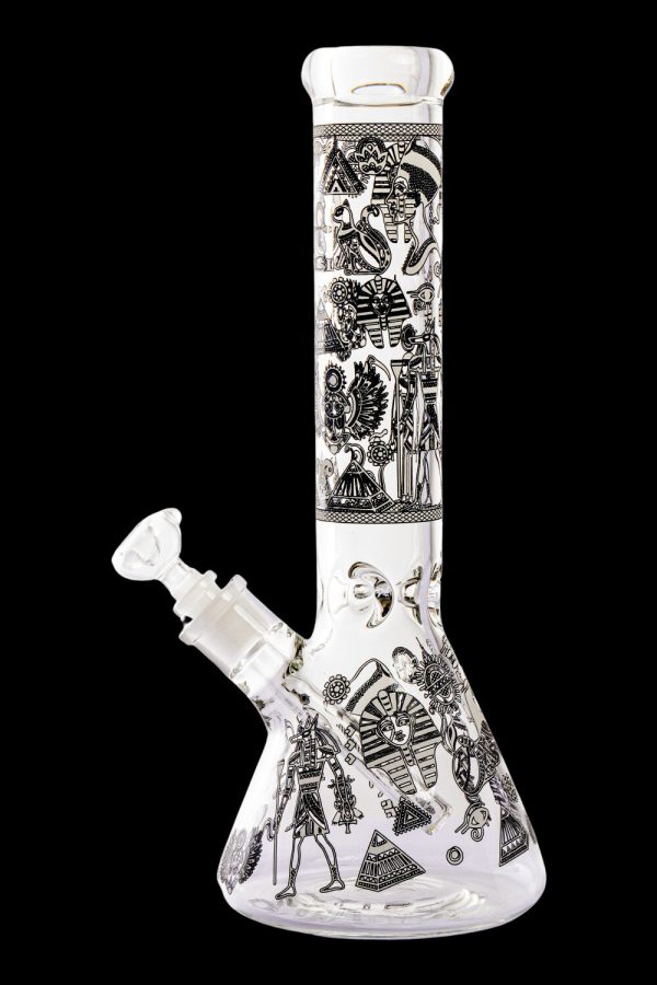 Smoke Cartel Glow in the Dark Egyptian Deities Water Pipe