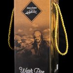 Gift box for Cheech & Chong's "Up in Smoke" water pipe, featuring portraits of Cheech Marin and Tommy Chong.