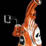 Haunted Gourd Enamel on Glass Dab Rig