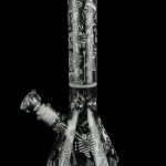 BONGS USA Glow in the Dark Egyptian Deities Bong