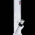 JM Plastics Mini Matching Straight Tube with Carb Hole Acrylic Bong - 6 in.