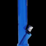 JM Plastics Mini Matching Straight Tube with Carb Hole Acrylic Bong - 6 in.