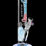 Grateful Dead x Pulsar Space Your Face Straight Tube Glass Bong