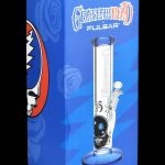 Grateful Dead x Pulsar Space Your Face Straight Tube Glass Bong