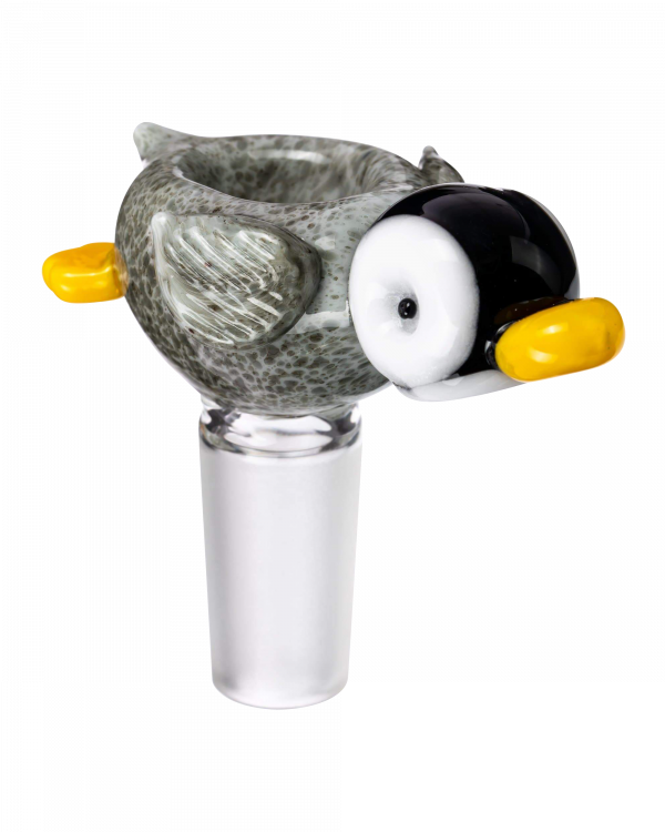 [WHITE][TRANSPARENT]"Happy Feet" Penguin Bowl