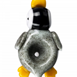 [WHITE][TRANSPARENT]Empire Glassworks Penguin Bowl