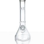 A front view of the Tank Glass "The Original" Tank Beaker, showcasing the clear glass construction and simple beaker shape.